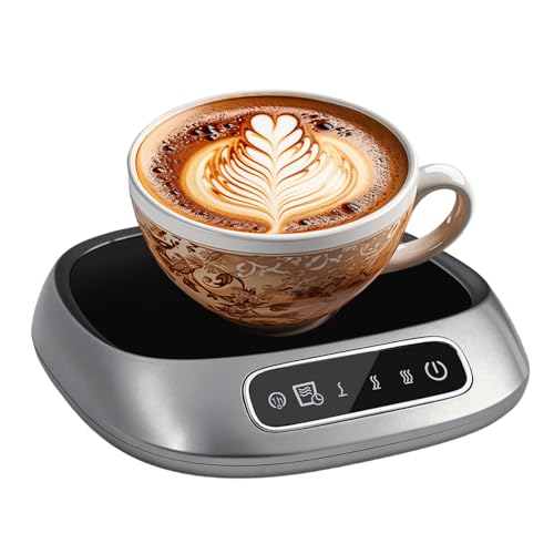 Coffee Mug Warmer, USB Charging Coffee Cup Warmers for Desk, Three Adjustable Electric Drink Cup Heater for Chocolate Tea Hot Cocoa Milk, Kitchen Accessories, No Battery for Home/Office Use