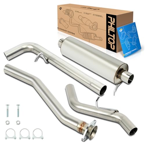 PHILTOP Cat-Back System, Stainless Steel Cat Back Exhaust