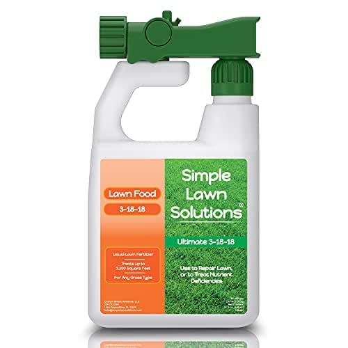 Ultimate 3-18-18 NPK- Lawn Food Quality Liquid Fertilizer- Easy to