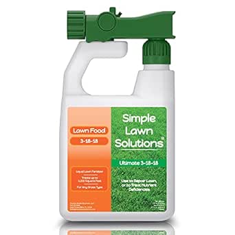 10 Best Fall Fertilizers to Prep Your Garden for a Stunning Season 11 Ultimate 3-18-18 NPK Lawn Food Liquid Fertilizer - Easy to Use Concentrate for All Grass Types - 32 Ounce