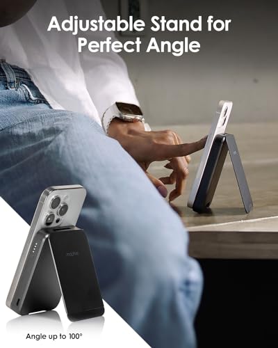 Mophie Snap+ Powerstation Mini 5000mAh (15W MagSafe Wireless, with Stand) — view 6