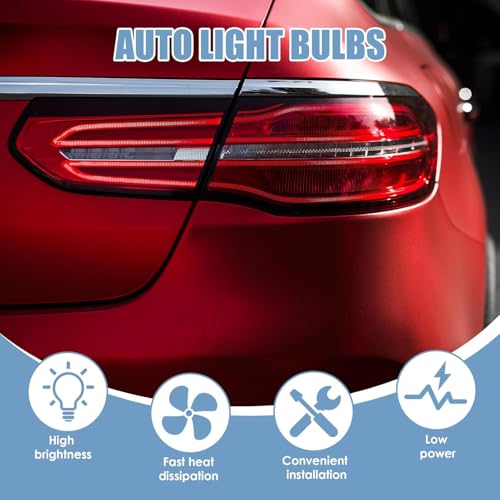 50 Pack 194 Light Bulb, 168 W5W T10 12V 5W Clear Miniature Wedge Base Automotive Replacement for Car Truck SUV Camper Landscape Lights, Interior Courtesy License Plate Side Marker Dashboard Dome Lamp by Vtyzcm - Image 6