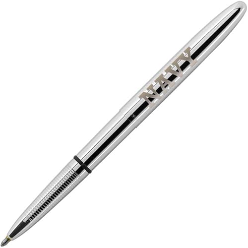 Fisher Space Pen Bullet Pen, Chrome US Navy (400USN)