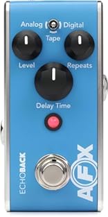Delay Pedal with Analog True Buffered Bypass Tape Delay Tap Tempo Digital