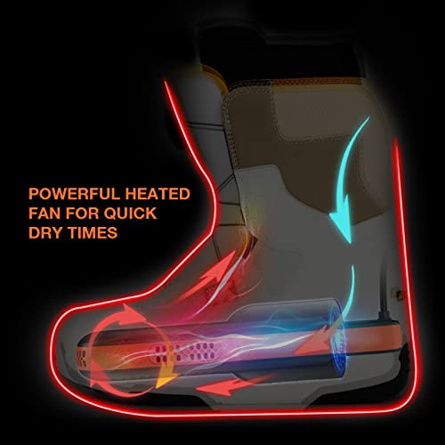 Xcman Portable Shoe Dryers And Boot Dryer For Ski Boots,Work Boots,Rain Boots,Tennis Shoes,With Integrated Fan And Heater-Ultra Silent | 12V Cigarette Lighter Adapter And Ac/Dc(100V~240V) Adapter| Us Plug #TOP5