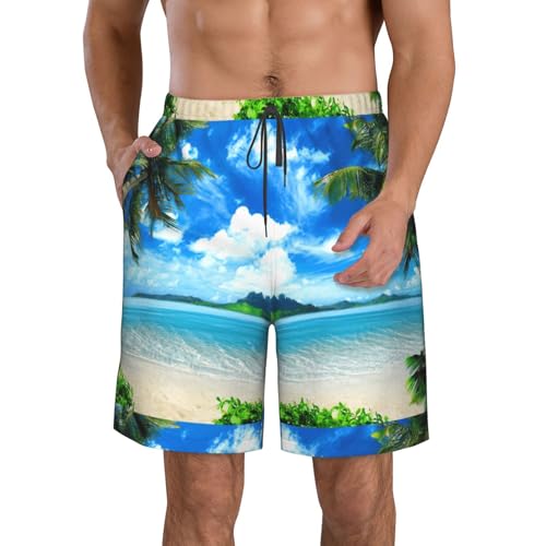 Pantalones cortos de playa frescos que evitan el calor y ofrecen comodidad con bolsillos amplios