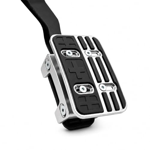 Recwuex for Honda Gas Pedal Height Extender – Adjustable 20/35mm Raise, Heel-Toe Driving, Aluminum Alloy with TPU Anti-Slip Surface