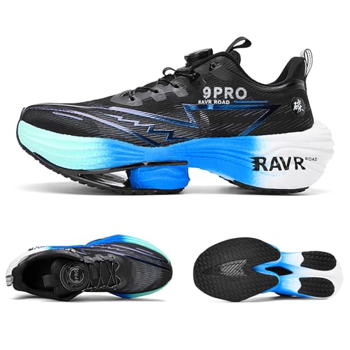 リオオリンピック風厚底ランニングスニーカー