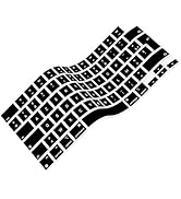 Arisase Ultra Thin French Language Keyboard Cover for 2022 MacBook Air 13.6" M2 Chip and MacBook ...