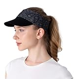 Saniripple Foldable Sun Visor Hats with UPF 50+ Lightweight Sports Sun Cap for Cycling, Running, Hik