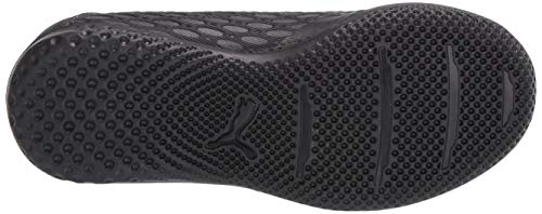 PUMA PUMA Unisex-Child Future 5.4 Indoor Trainer Soccer Shoe, Black-Asphalt, 3 M US Little Kid