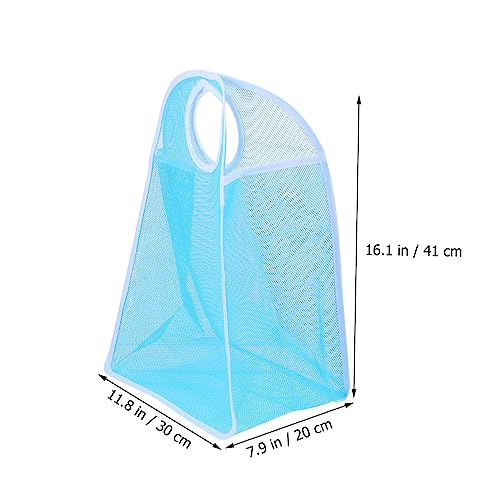 Cabilock 2PCS Nylon Mesh Bags for Beach Storage and Water Resistant Tote for Outdoor Play Picnic Shell Collecting and Swimming Accessories Organizer2
