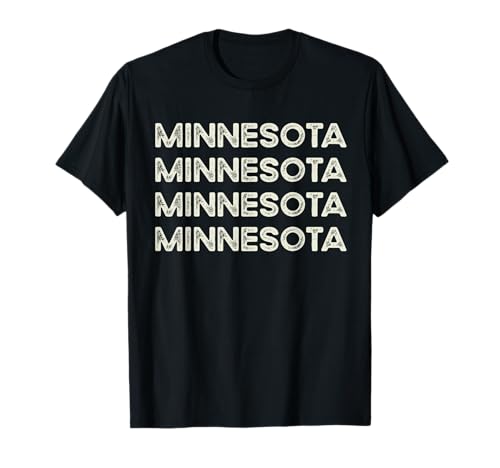 Minnesota retro Camiseta