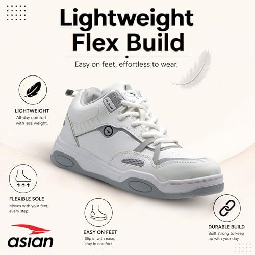 Image of ASIAN Men's Vegas-11 Sneakers | Lightweight Walking Sneakers for Men | Cushioned Sneakers for Daily Use, Office, & Travel