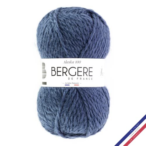 BERG&Egrave;RE DE FRANCE - Pelote ALASKA 100 - Fil Laine &agrave; tricoter, 50%...