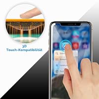 JETech Sichtschutz Schutzfolie für iPhone 11 Pro Max/Xs Max, 2 Stück – Ansicht 7