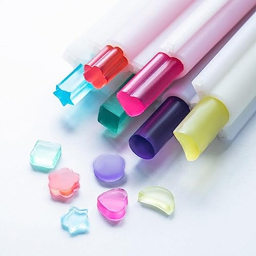 Moule bougie silicone cœur lune étoile pour création artisanale DIY