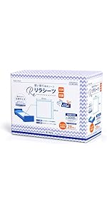 Amazon.co.jp: リラシーツ 防水シーツ 使い捨て 吸水シート 介護用
