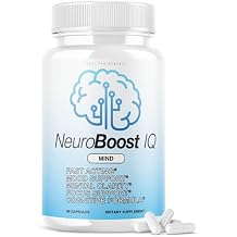 Neuro Boost IQ Supplement Brain Pills Mind Ben Carson Neurobooster Neuroboostiq 60 Capsules