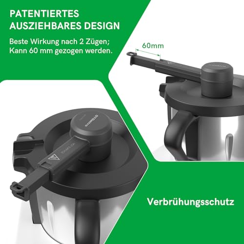 Miniatura 7 de Otomitra Desviador De Vapor Para Monsieur Cuisine Connect Y Smart Ab 2019 Geeignet, Desviador De Vapor Para Protección De Armarios De Cocina, Accesorio Desviador De Vapor Para Mcc Y Mcs