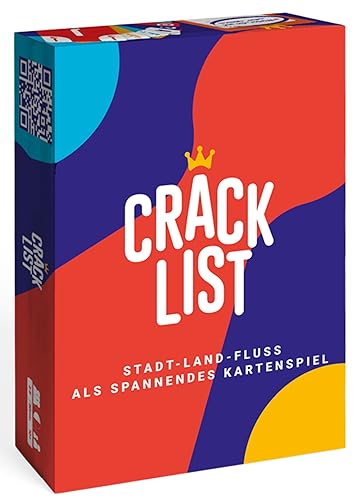 Crack List CRACK LIST Kartenspiel 2-8 Spieler