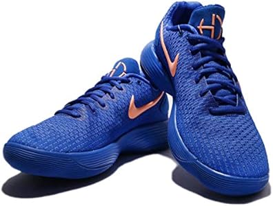 Nike Men's Hyperdunk 2017 Low EP, Racer Blue/Orange Pulse, 11 M US