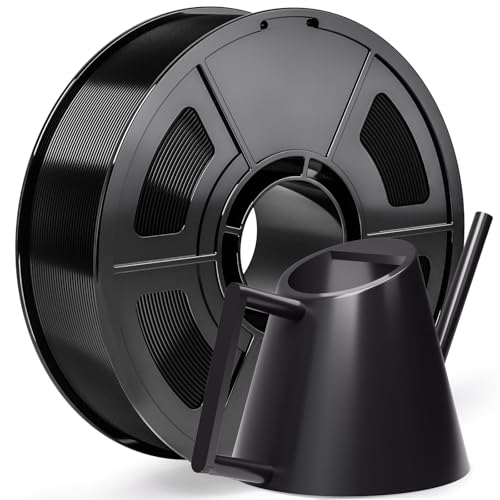 Image of IEMAI Black PETG Filament 1.75mm 1kg, Tough & Durable 3D Printer Filament 30-300mm /s Printing Compatible with Bambu Lab, AMS, AMS Lite, Dimensional Accuracy + /- 0.02mm
