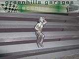  F478 - Greenhills Scalextric Carrera Unpainted Seated Female Spectator 1.32 Scale - New