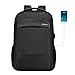 kopack Slim Laptop Backpack USB Port Waterproof Zipper Computer Backpack for Business College for 15 15.6 Inch