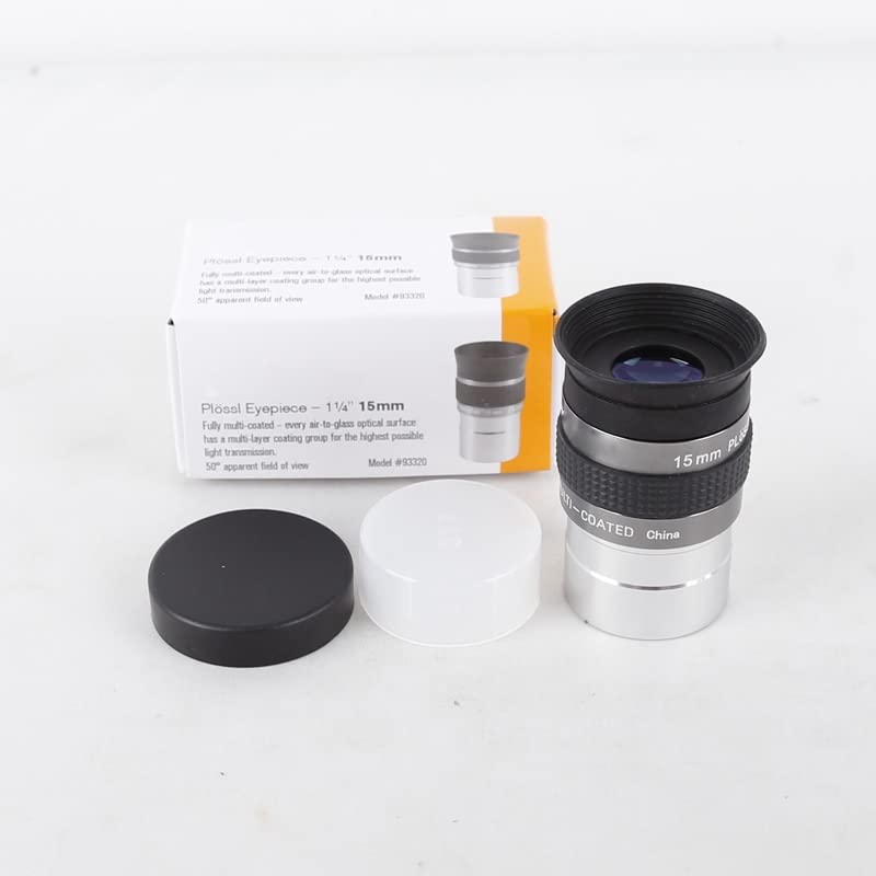 Accesorios para telescopios: ocular de 15 mm y lente óptica de 1,25 pulgadas 3