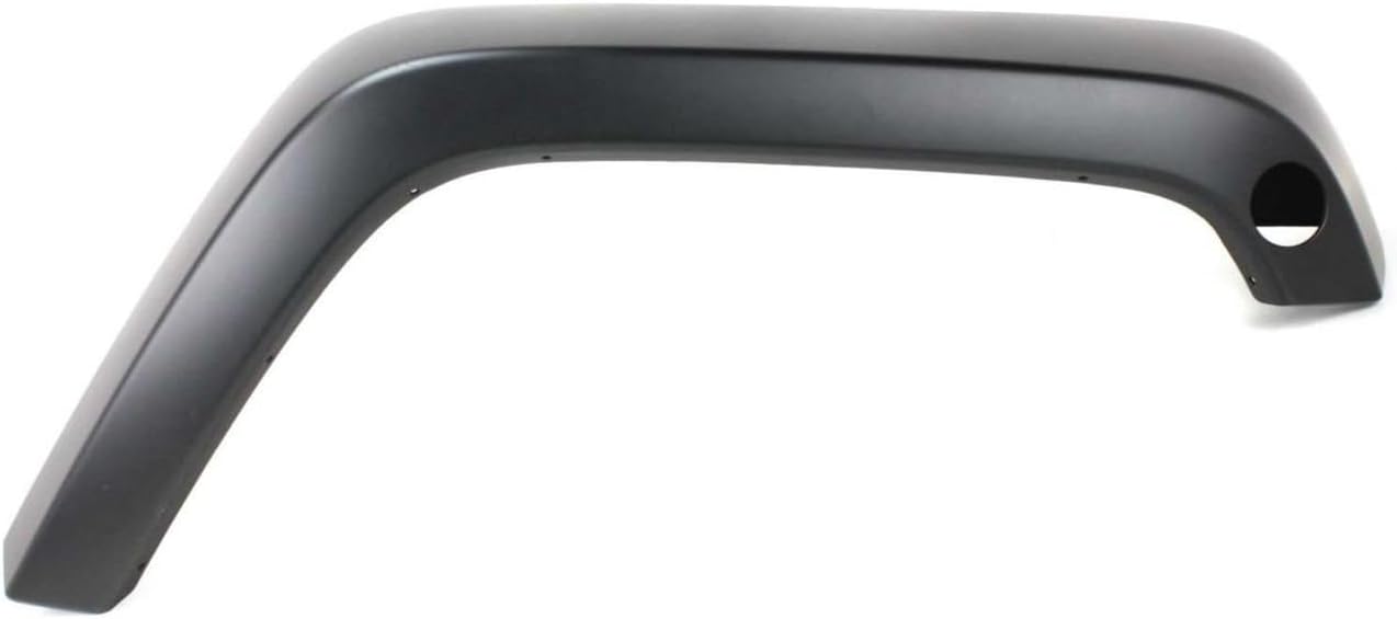 Go-Parts Front Fender Flare for Jeep Wrangler (Right Primed Ready to Paint)
