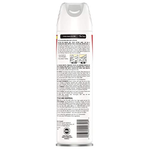 Raid Essentials Ant & Roach Killer Aerosol Spray, Child & Pet Safe, Kills Insects Quickly, For Indoor Use, 10 Oz #TOP1