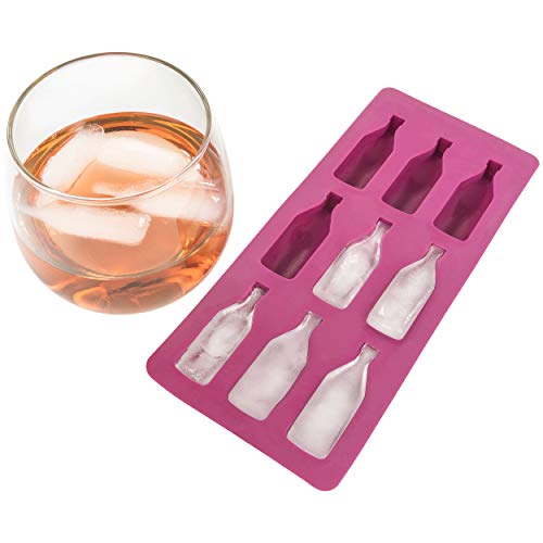 Fairly Odd Novelties Wine Bottle Ice Cube Tray Funny Novelty Chocolate Candy Jelly Mold #TOP1