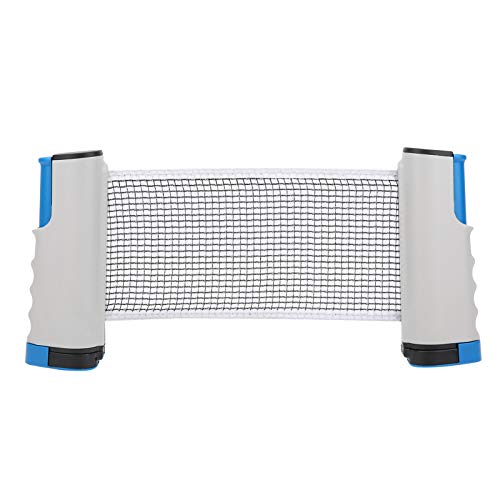 Conjunto de rede de tênis de mesa, retrátil e portátil, perfeito para mesa de pingue-pong, mesa de e