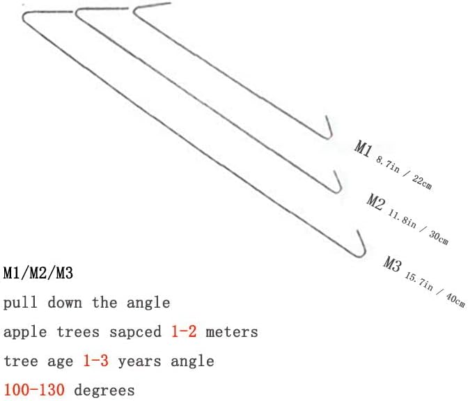 Miniatura 3 de WLSANX Rama de árbol frutal, esparcidor de ramas de fruta, esparcidores de rama, extractor, máquina de atar, herramientas agrícolas, nuevo ciruelo,