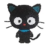 stickers de gatos para pared ✿Material: Lentejuelas Tamaño:21*18cm
