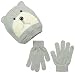 Berkshire Big Girls' Bear Hat and Glove Set