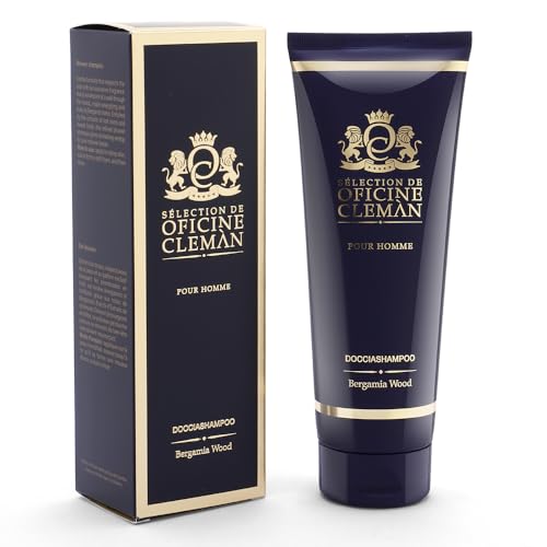 Bergamia Wood Docciashampoo Uomo Energizzante e Rivitalizzante 250ml - Sélection de Oficine Clemàn