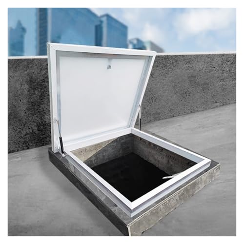 Cubierta de escotilla de techo de metal resistente para aberturas