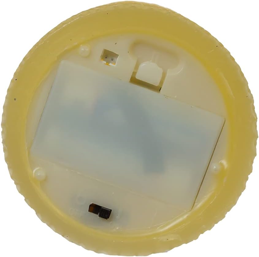 Kurt S. Adler 4.25-Inch Battery-Operated LED Honeycomb Candle with Flicker