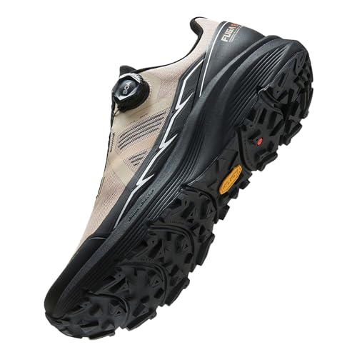 KAILAS Tênis de corrida masculino Fuga EX2 Trail, Leite de aveia/preto, 41