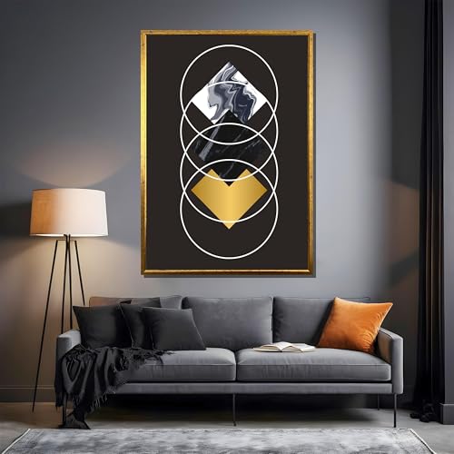 Affiches et impressions d'art géométrique déco murale épurée