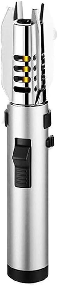 Kitchen Cooking Torch Lighter Refillable Butane Adjustable Red Flame, for Creme Brulee,BBQ and Baking(2pack d)