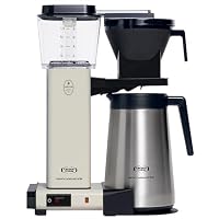 Moccamaster KBGT, Kaffeemaschine mit Thermoskanne, Filterkaffeemaschine, Off-White, 1.25 Liter, Farbe – Ansicht 1