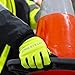 JORESTECH High Vis Safety Touch Screen Technology Multipurpose Work Gloves (Large)