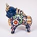 Blue Figurine Pucara Bull 4.7