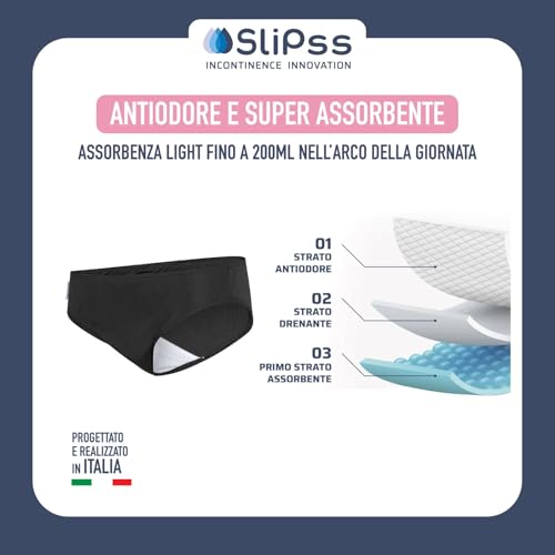 Inkontinenz-Slip für Damen Waschbare und wiederverwendbare Unterwäsche