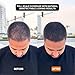 Hairbear Hair Filler, Blissae Hair Filler Powder, HairBear Hair Filler Powder, Natural Hair Thickening Fibers Instant Volume & Scalp Coverage for Thinning Hair (Black)