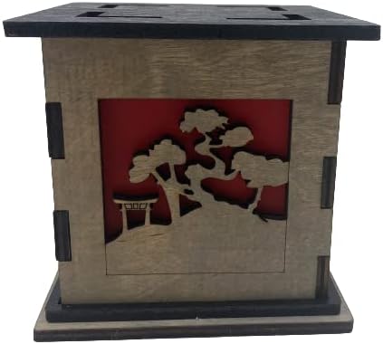 Japanese Scenery Light Box | Japan Landscape Bedside Lamp | Nerdy Night Light | Shelf Decor for the Anime Fan