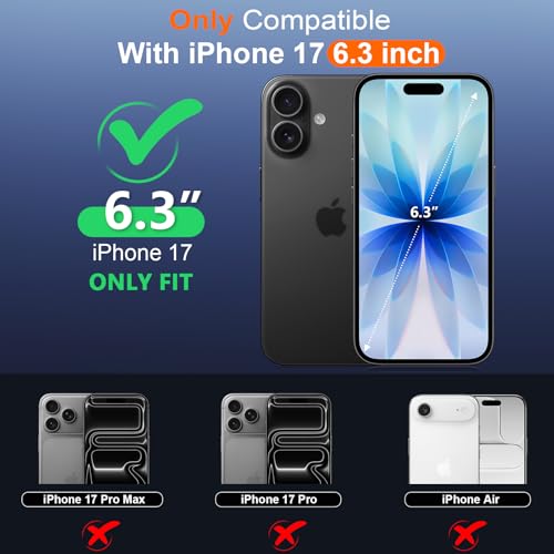 SPIDERCASE for iPhone 17 Case Waterproof,Black/Clear by SPIDERCASE - Used condition - US$16.14